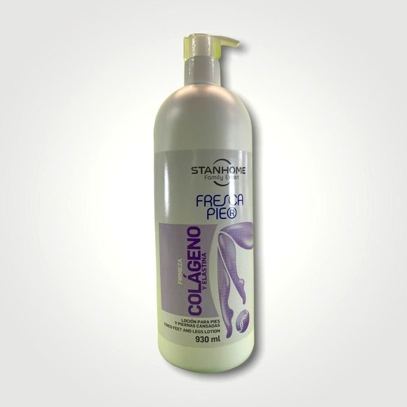 STANHOME FRESCA PIE COLLAGEN TIRED FEET LOTION 930ml/31.4oz. LOCION FRESCA PIE - Picture 2 of 8